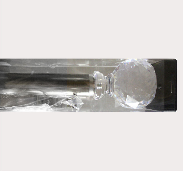 Crystal Polygonal Premium Curtain Rod