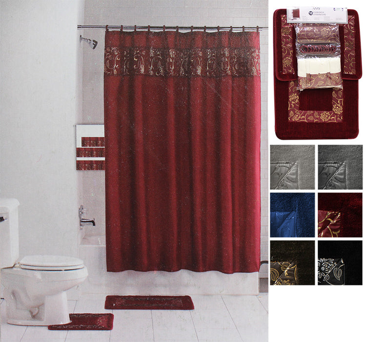 Olivia 18pc Bath Mat