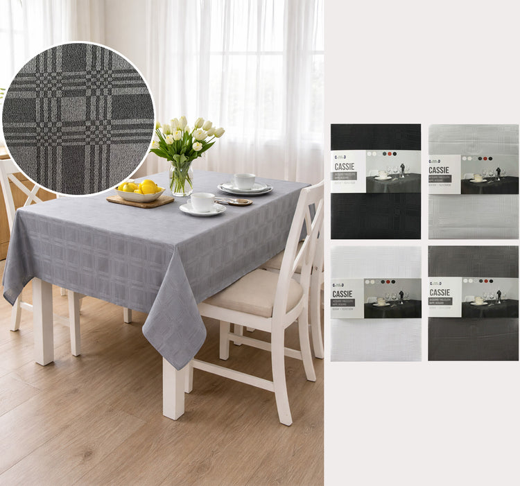 Cassie Premium Geometric Pattern Tablecloth