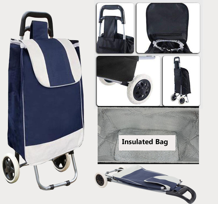 Insulated Folding Shopping Cart