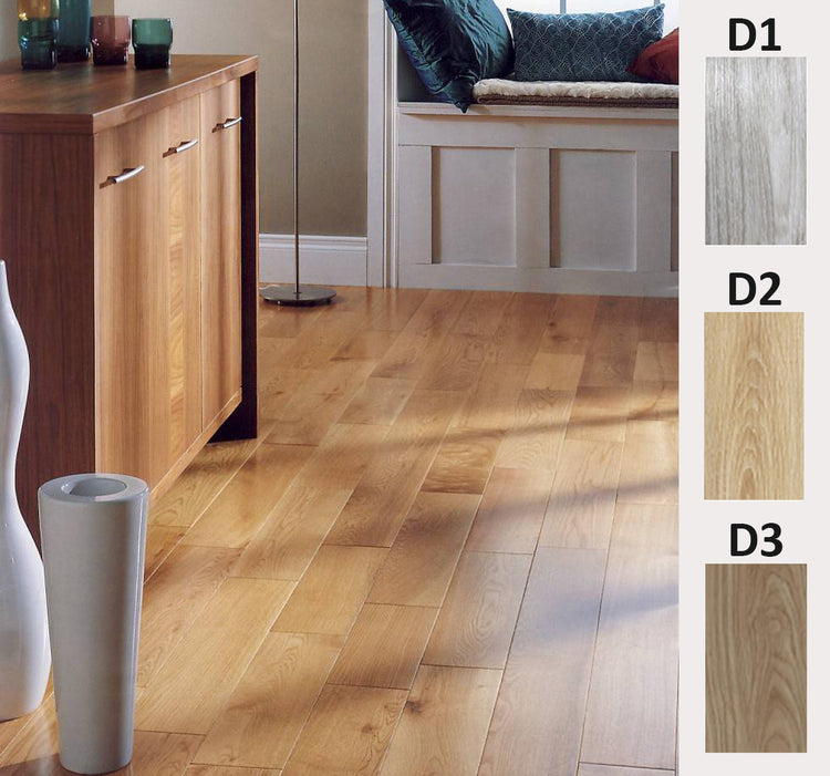 Peel and Stick Wood Look Floor Tile Sticker