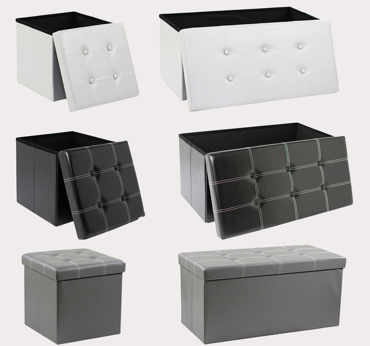 Storage Ottoman (Leather)