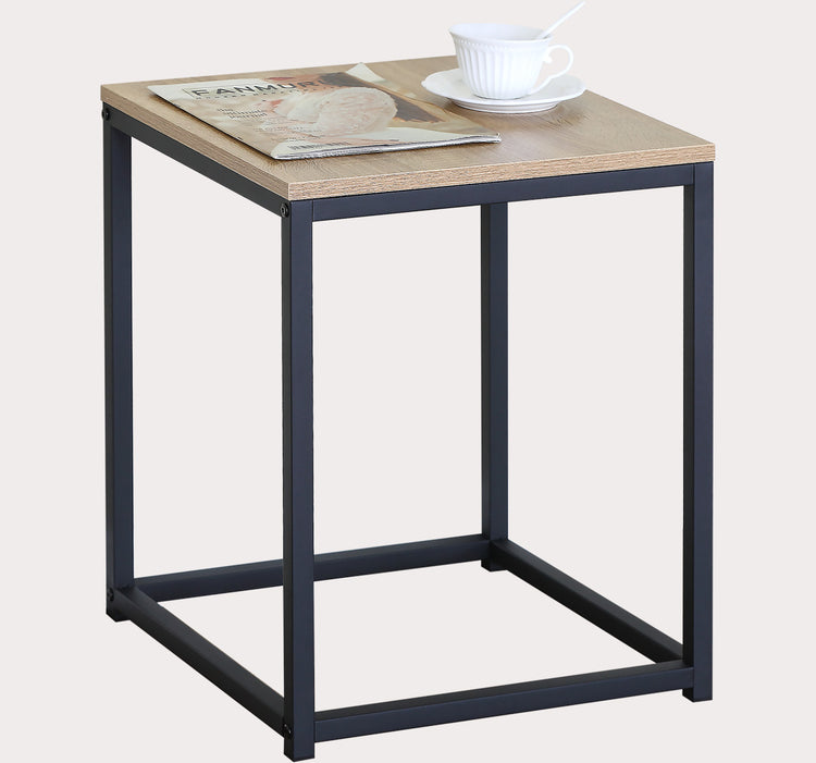Wooden Top Side Table