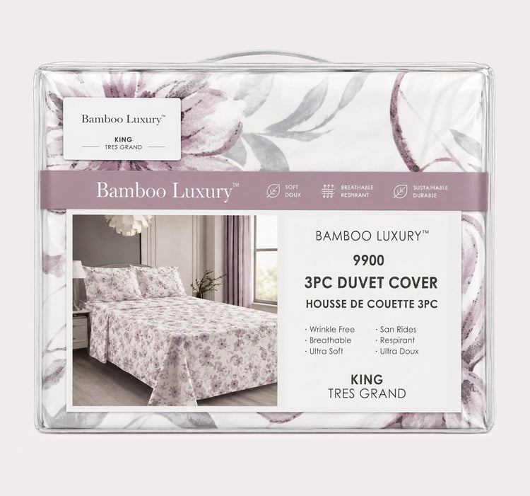9900 Printed 3pc Duvet Cover-D10
