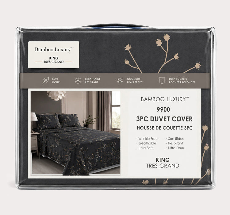 9900 Printed 3pc Duvet Cover-D4