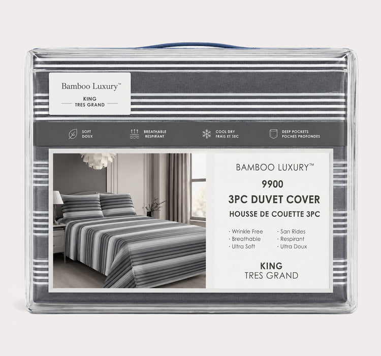 9900 Printed 3pc Duvet Cover-D5
