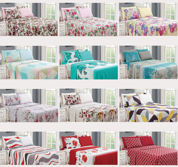14800 6pc Printed Sheet Set - Collection 2