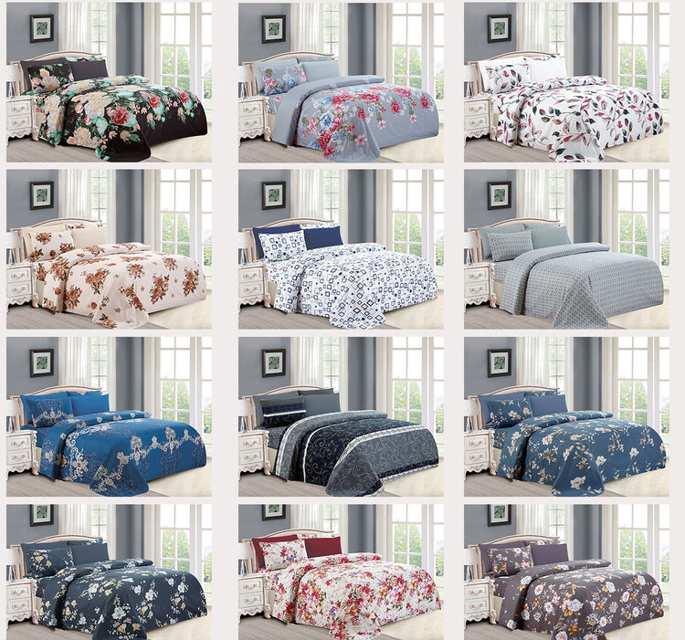 17800 Printed 6pc Sheet Set