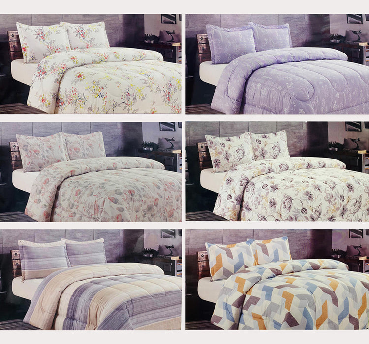 3pc Printed Comforter