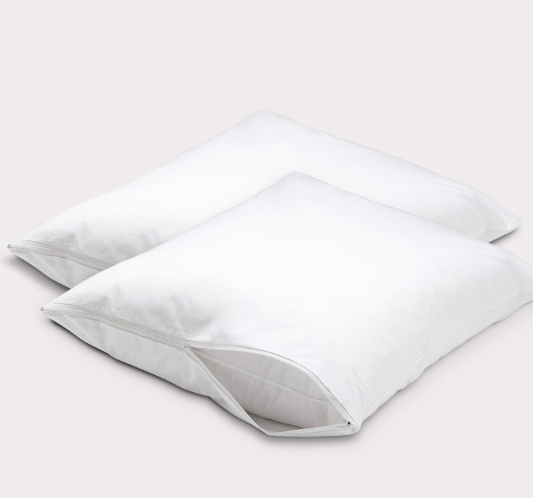 2 pcs PVC Pillow Protector (with Zipper)