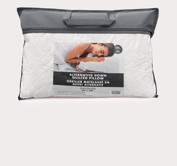 Alternative Down Quilted Pillow
