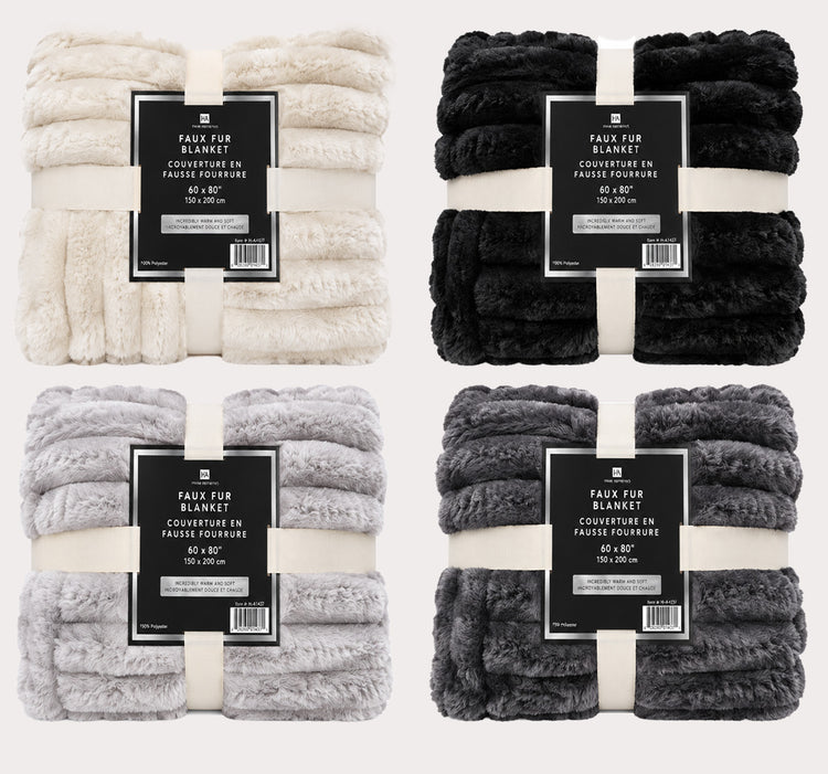 Faux Fur Blanket