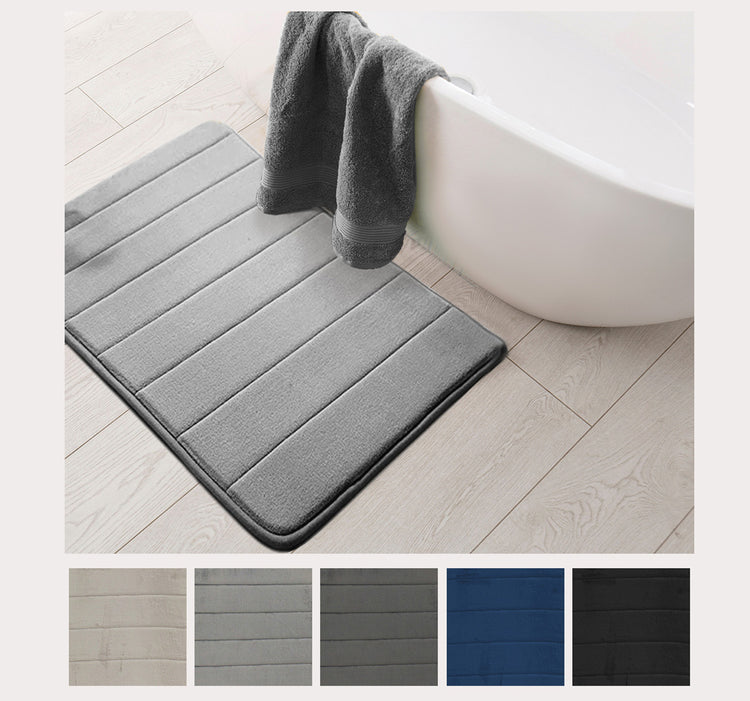 Brooke 1PC Memory Foam Bath Mat