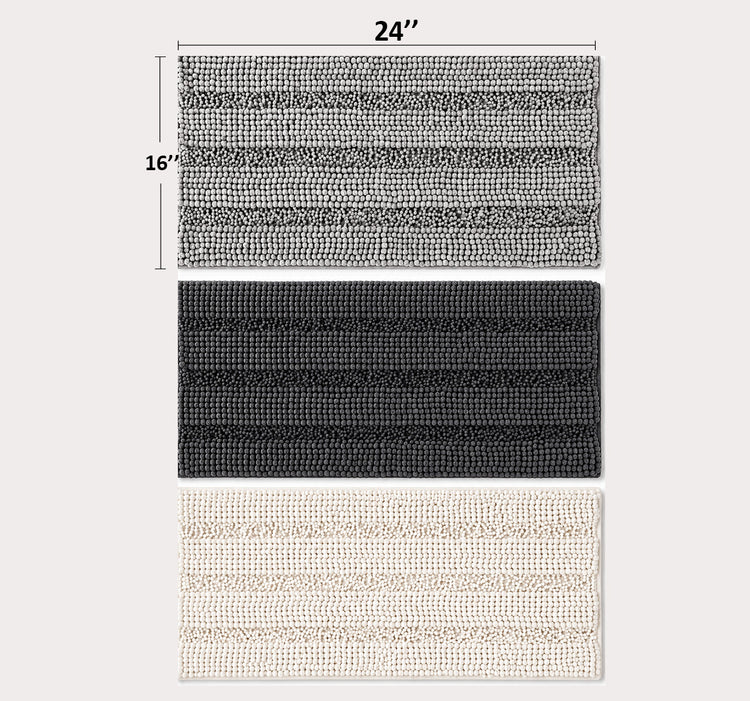 Cora Chenille Bath Mat