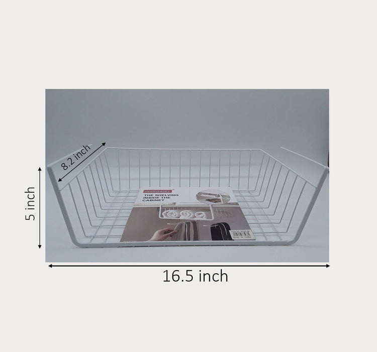 Under shelf storage basket