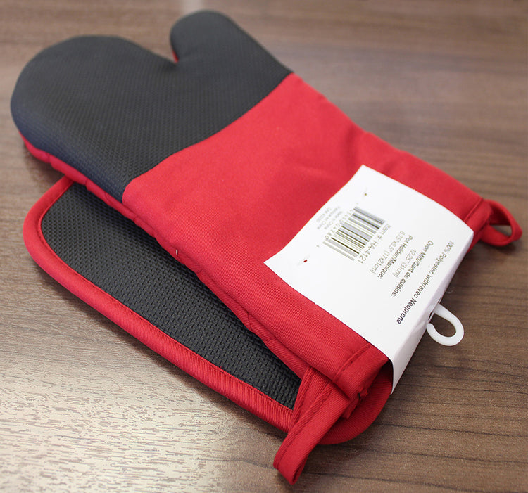 2pc Oven Mitt & Pot Holder Set