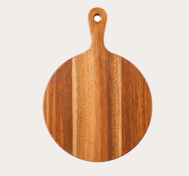 Acacia Wood Paddle Cutting/Serving Board-Medium