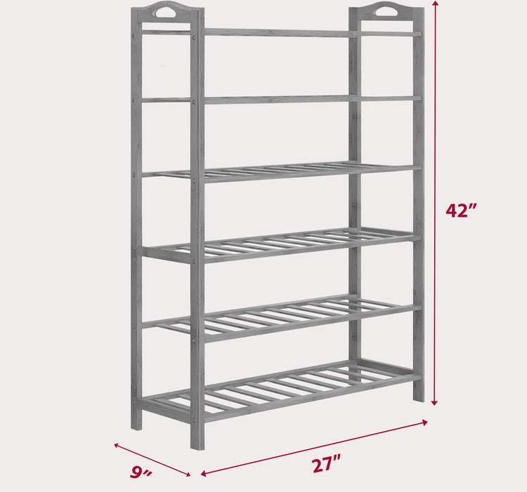Bamboo Shoe Rack