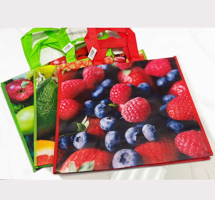 Shopping bag - Printed Fruit Designs