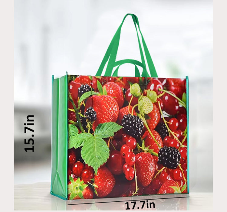 Shopping bag - Printed Fruit Designs