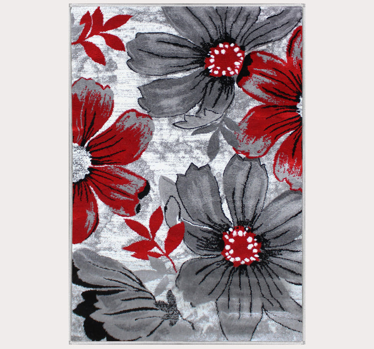 Oxford 3D Hand-Carved Rug-Poppy
