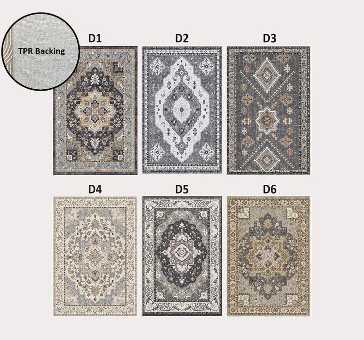 Sydney TPR Backing non slippery Soft Flannel Accent Rug - 20 x 31"