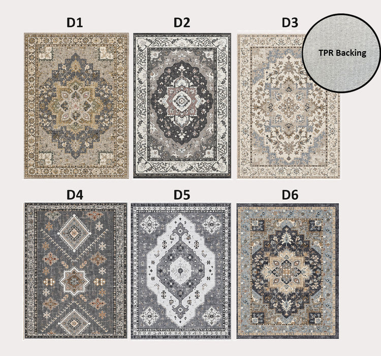 Sydney TPR Backing non slippery Soft Flannel Accent Rug - 20 x 31"