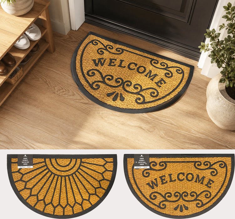 Half Moon Condor Door Mat