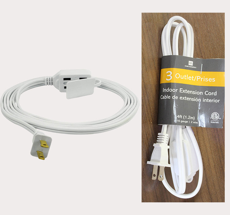 3 Outlet Indoor Extension Cord