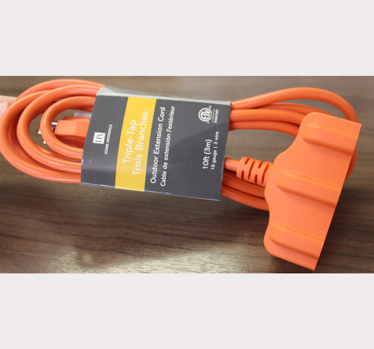 Triple Tap Outdoor Extension Cord