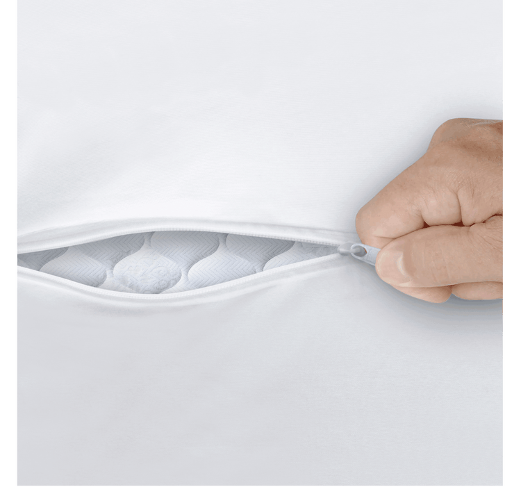 Terry Bamboo Waterproof Mattress Protector With Zipper