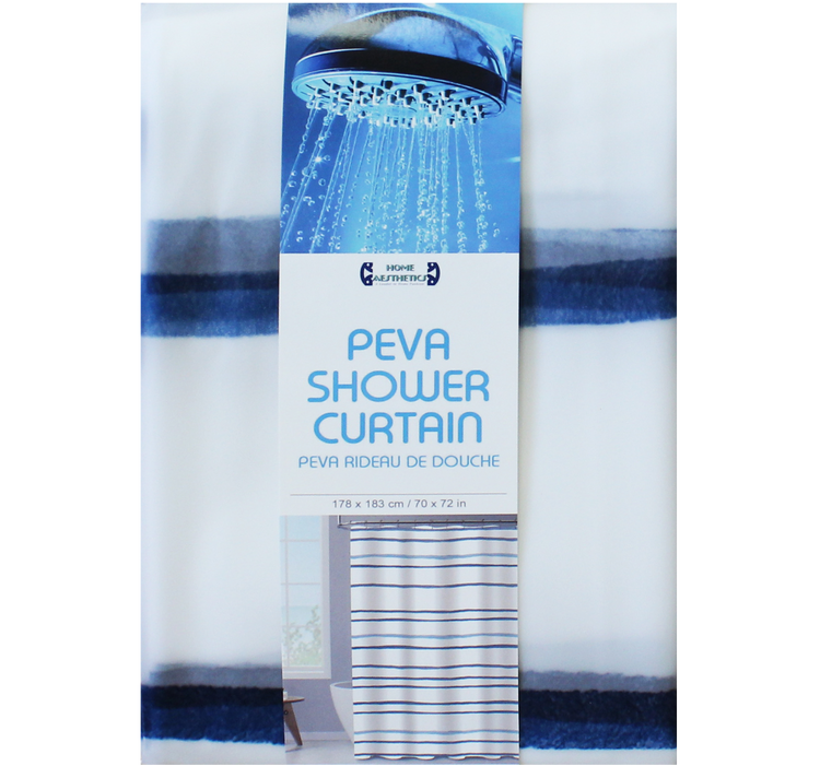 Peva Printed Shower Curtain