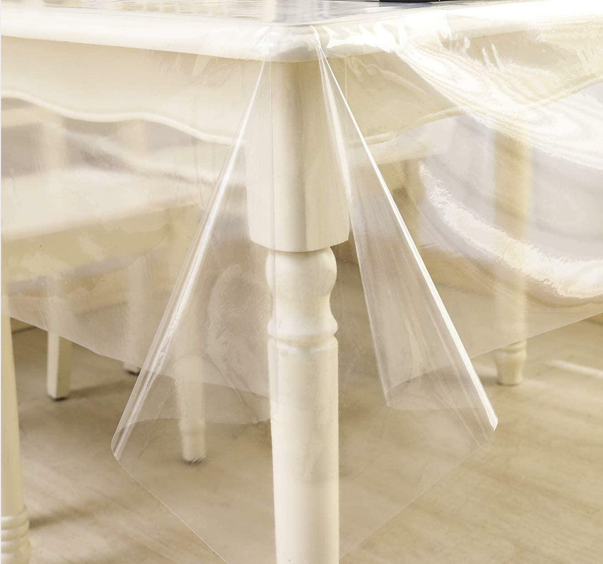 Heavy Duty PVC Tablecloth Protector Home Aesthetics