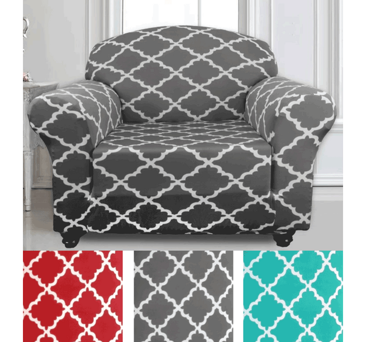 Printed Stretchy Furniture Cover