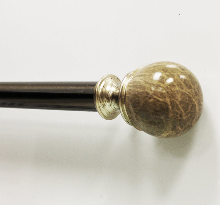 Resin Finials Curtain Rod