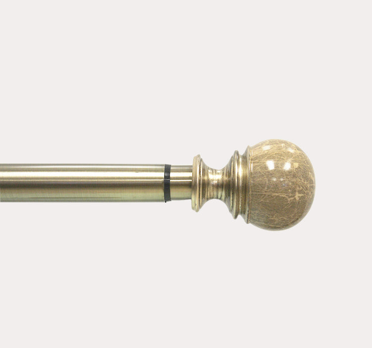 Resin Finials Curtain Rod