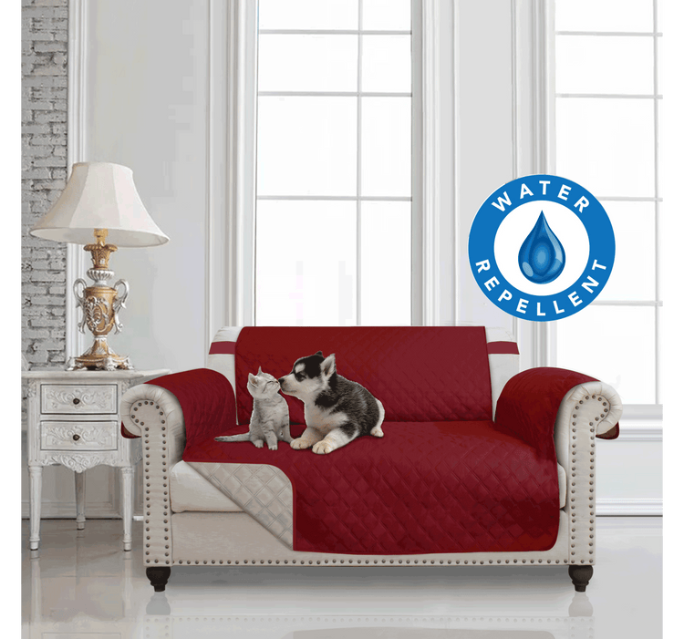 Waterproof BUCKLE STRAP Quilted Furniture Cover