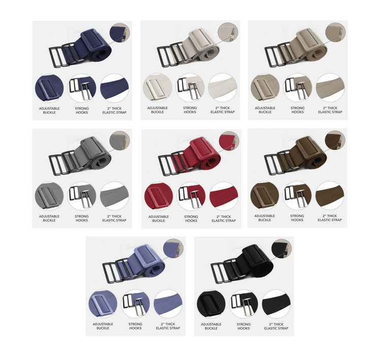 Waterproof BUCKLE STRAP Quilted Furniture Cover