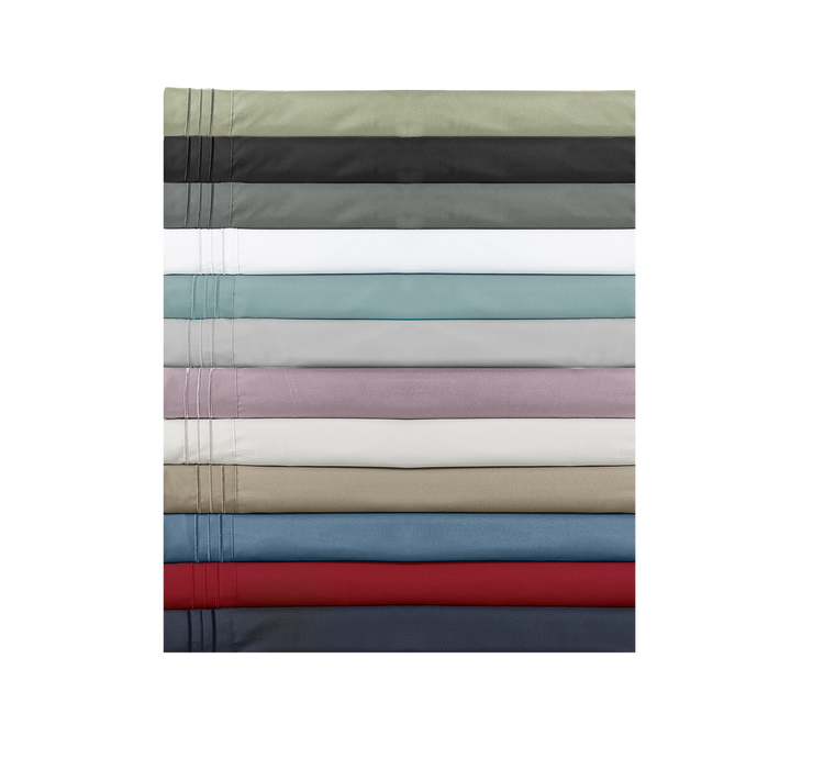 9900 Solid 3pc Duvet Cover