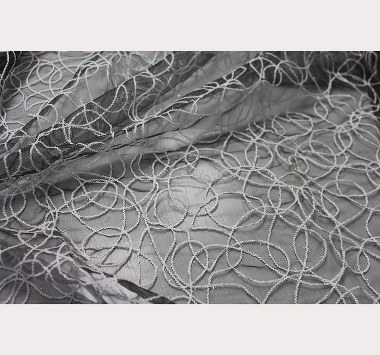 Nest Sheer Embroidery Curtain