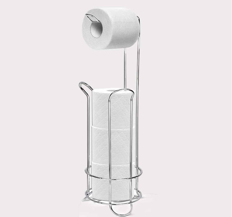 Toilet Paper holder with reserve