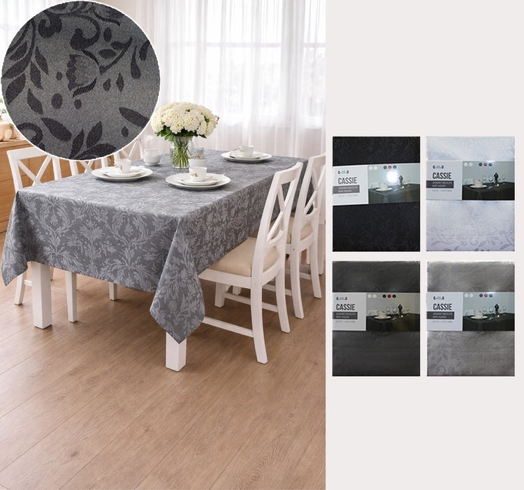 Cassie Premium Floral Pattern Tablecloth