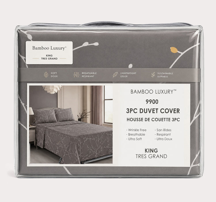 9900 Printed 3pc Duvet Cover-D3