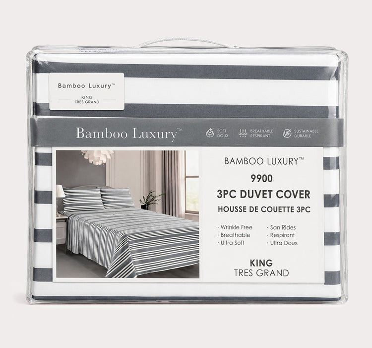 9900 Printed 3pc Duvet Cover-D8