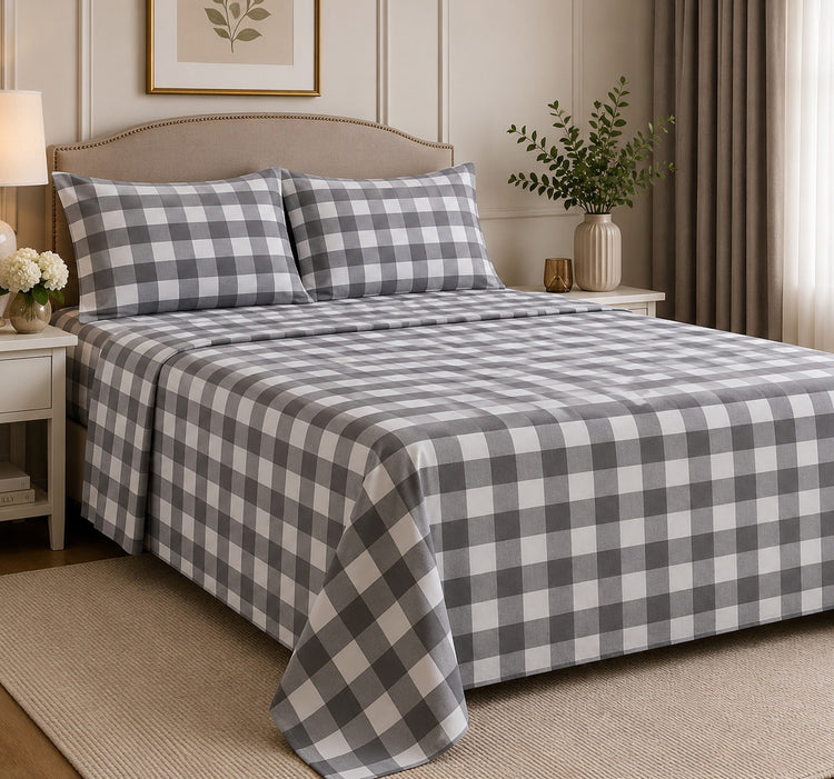 9900 Printed 4pc Sheet Set-D2