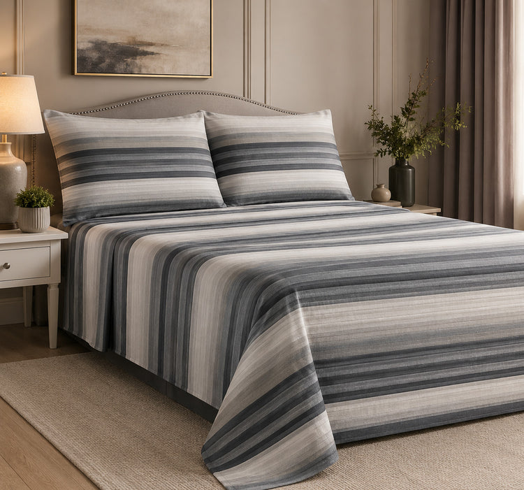 9900 Printed 4pc Sheet Set-D5