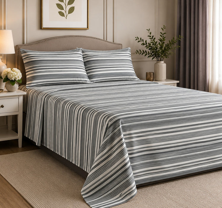 9900 Printed 3pc Duvet Cover-D8
