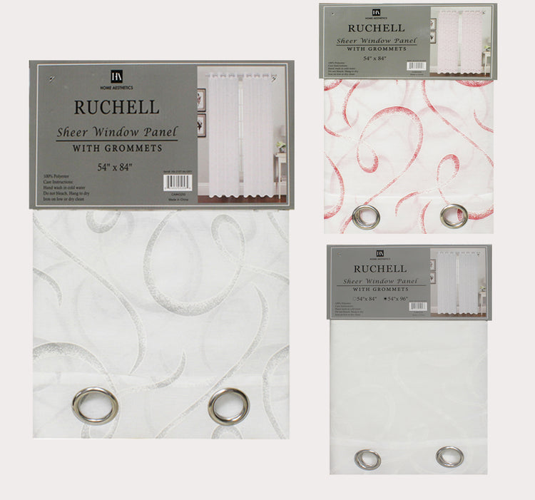 Ruchell Sheer Embroidery Curtain