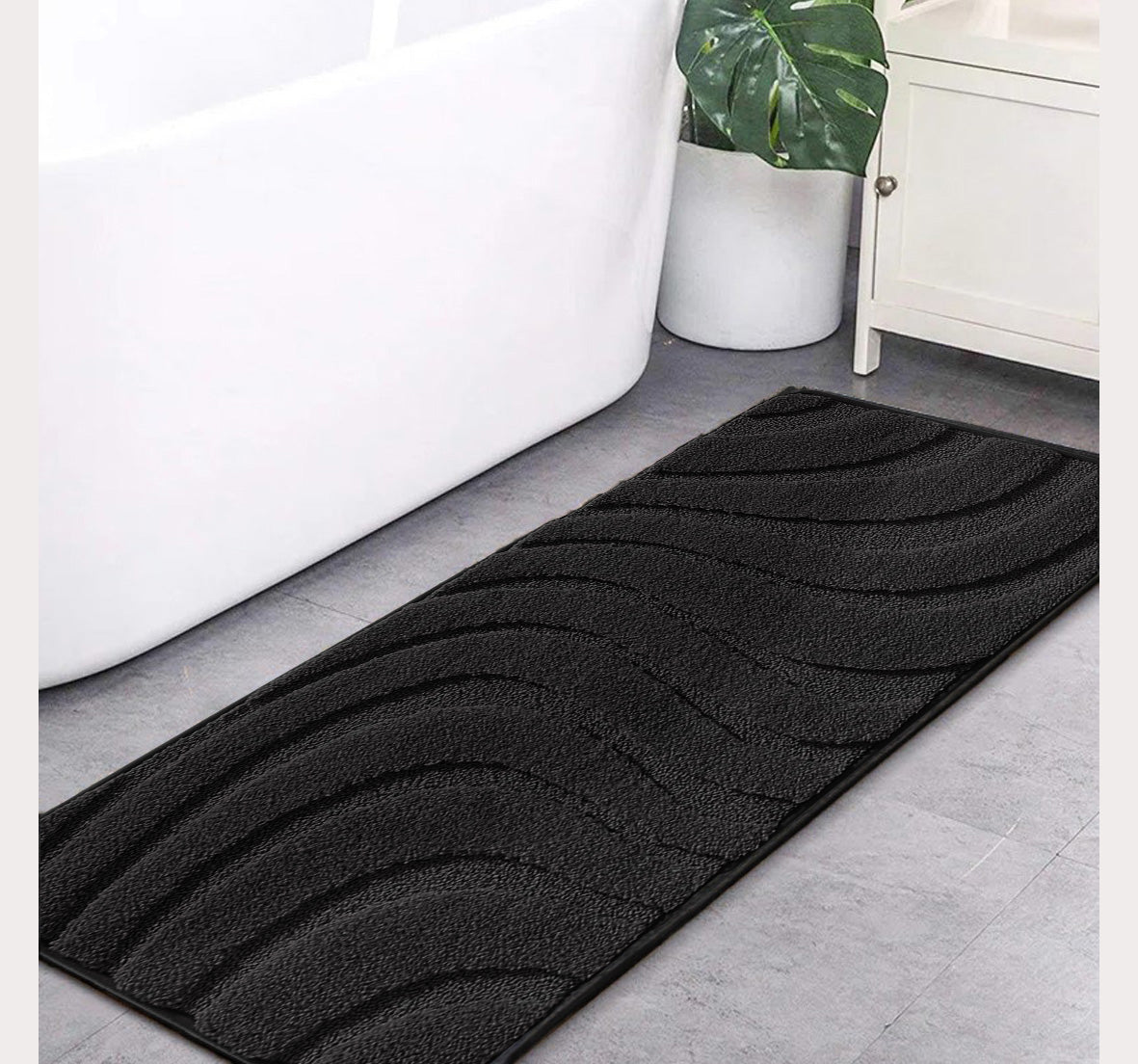 Alexandra 1pc Bath Runner – Home Aesthetics