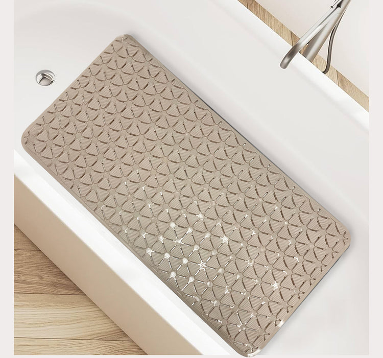 Jenna Non-Slip Bathtub Mat with Strong Suction Cups